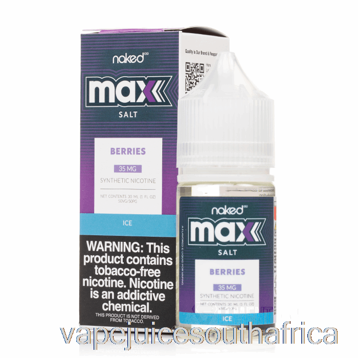 Vape Pods Ice Berries - Naked Max Salt - 30Ml 35Mg
